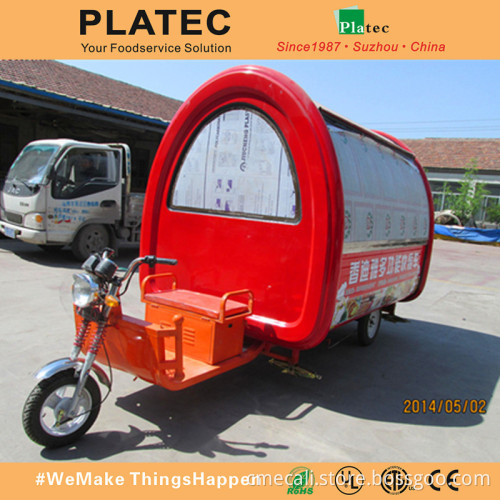 Convenient Street Fashion Mobile Fast Food Mini Electric Dining Car/Tricycle/Trike/Mobility Scooter/Three Wheeler/Rickshaw/Cargo